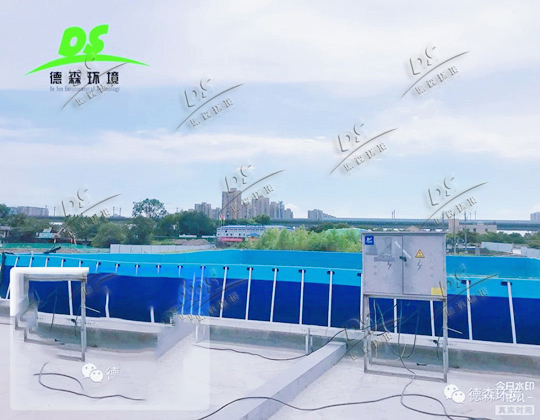 杭州某土壤化學淋洗修復現場