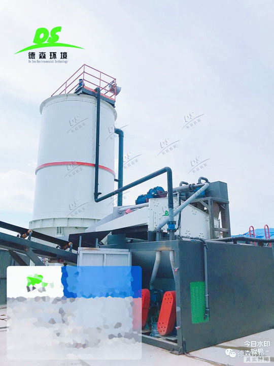 杭州某土壤化學淋洗修復現場