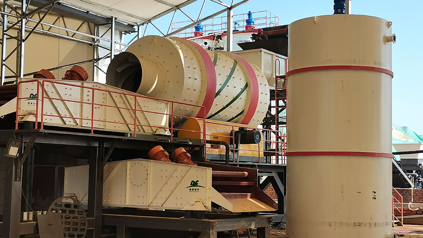 湖南某冶煉場地淋洗修復現場