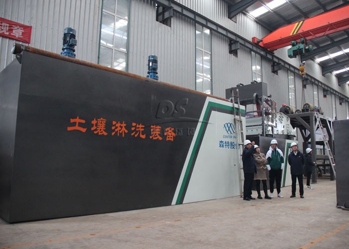 土壤淋洗設備客戶來訪 土壤淋洗設備客戶來訪