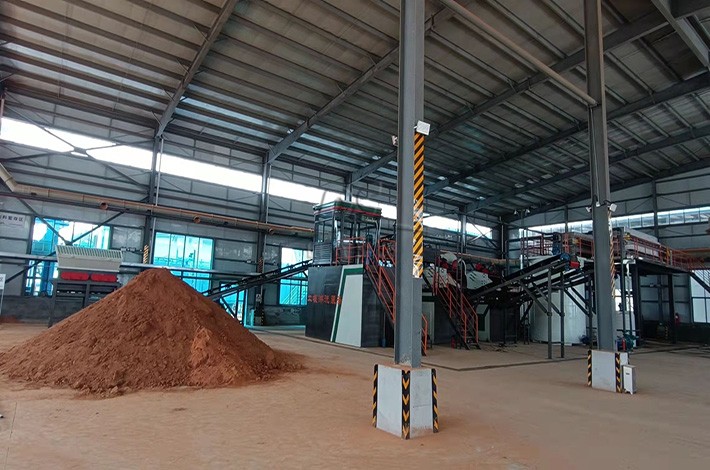 污染土修復現場 污染土修復現場