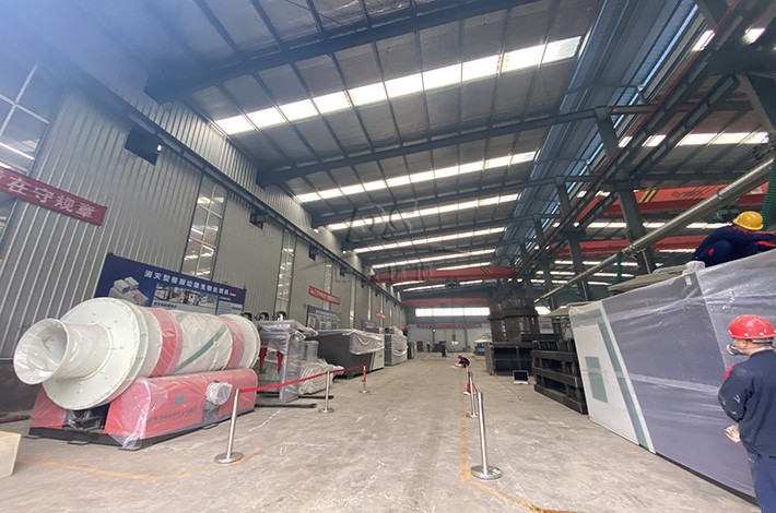 撬裝式土壤淋洗設備生產車間 撬裝式土壤淋洗設備生產車間