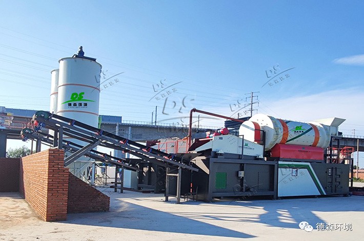 土壤淋洗設備修復現場