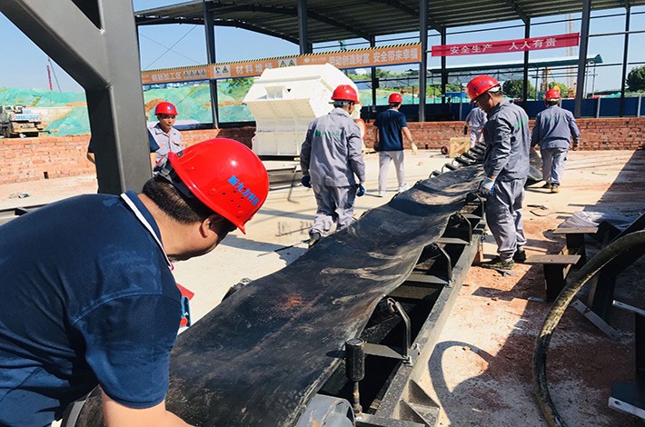 污染土壤淋洗修復案例現場