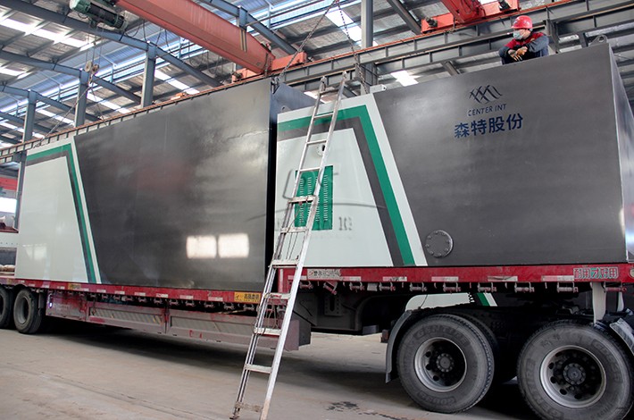 土壤淋洗修復設備裝車