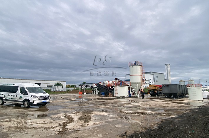 污染土壤修復項目現場