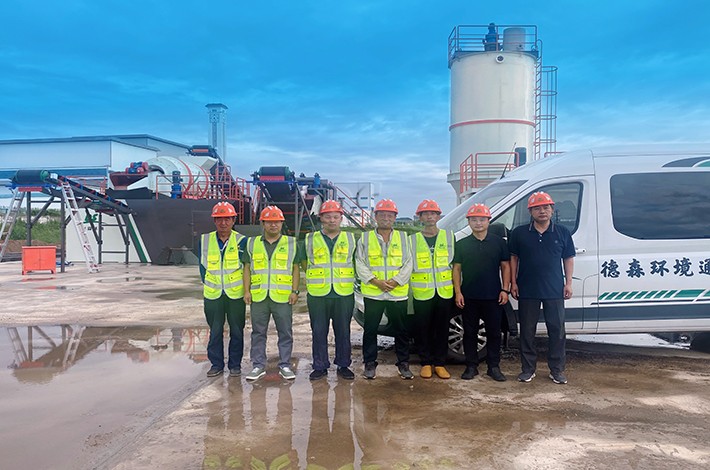 山東某土壤修復現(xiàn)場