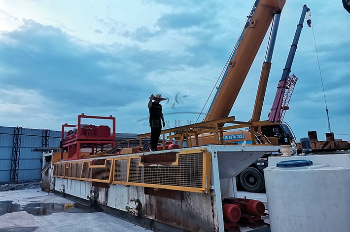 土壤污染修復(fù)項(xiàng)目現(xiàn)場