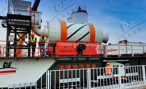 華北地區重金屬鉛砷污染土壤淋洗修復項目