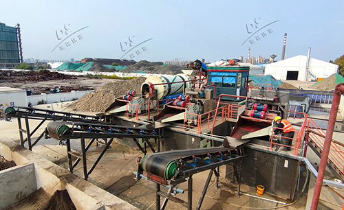 安徽某污染場地土壤淋洗修復現場