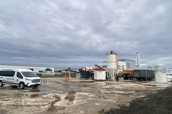 土壤修復項目現(xiàn)場