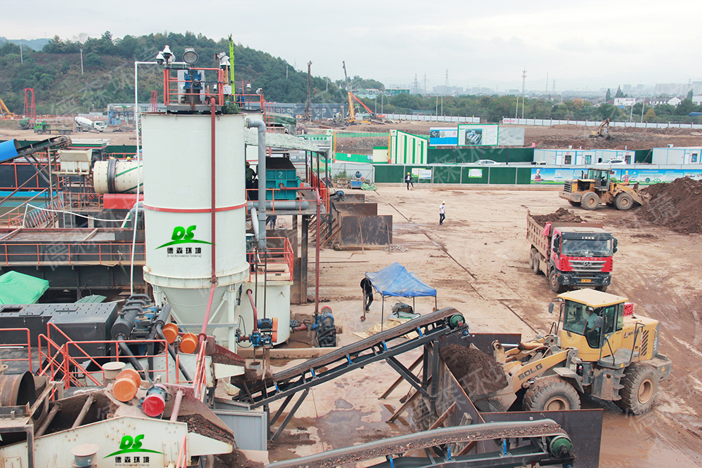 復雜性污染土壤淋洗修復設備