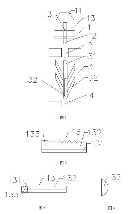 鹽堿地用土壤破碎設備結構示意圖