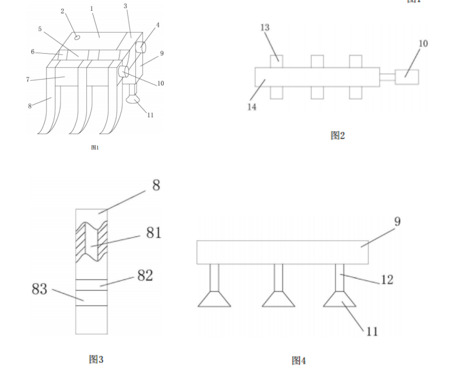 草地土壤治理裝置結構示意圖