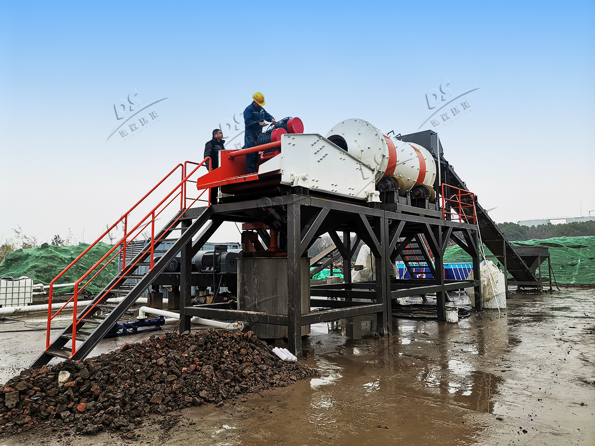 污染土壤修復現場